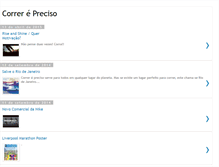 Tablet Screenshot of correrepreciso.com.br